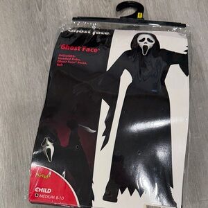 Spirit Ghost Face Kids Costume - Black and White